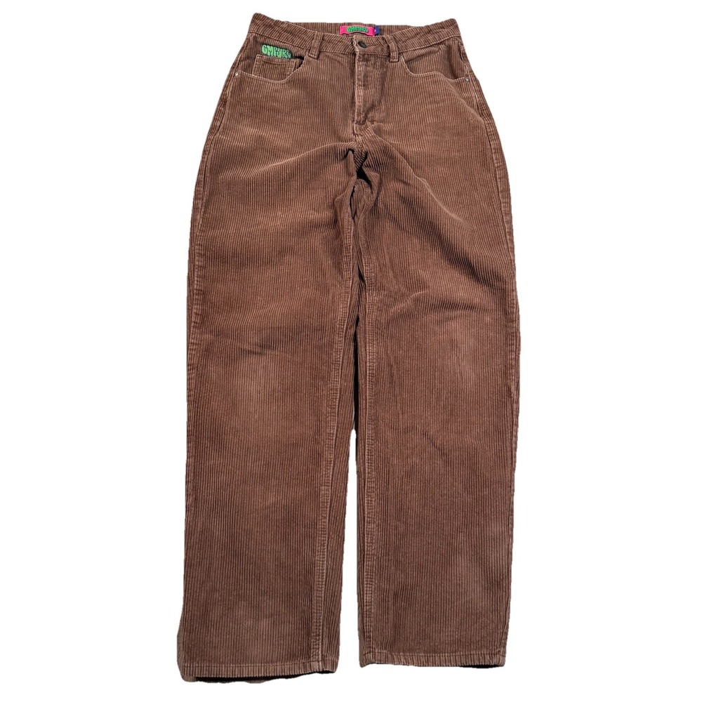 Empyre Pants Womens 6 Fits 28x31 Brown‎ Tori Corduroy Baggy Skater Grunge Loose